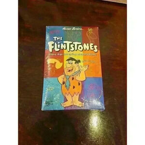 The Flintstones Stone age invention Memory Game 1992 Family Kid Game VINTAGE EUC